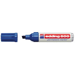 Marker permanent E-500 2-7mm Edding plava