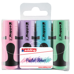 Mini signiri Edding E-7 Pastel set 1/4 Edding sortirano