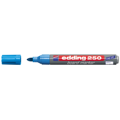 Marker za belu tablu 250 1,5-3mm, cap-off Edding svetlo plava