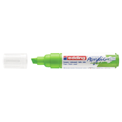 Akrilni marker E-5000 broad 5-10mm kosi vrh Edding limun zelena