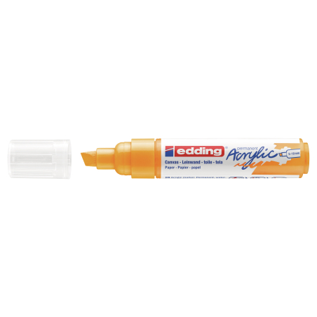 Akrilni marker E-5000 broad 5-10mm kosi vrh Edding jarko žuta