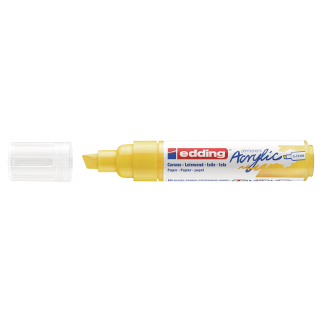 Akrilni marker E-5000 broad 5-10mm kosi vrh Edding žuta