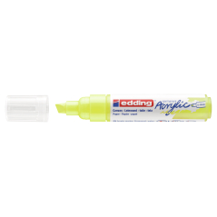 Akrilni marker E-5000 broad 5-10mm kosi vrh Edding neon žuta