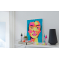 Akrilni marker E-5000 broad 5-10mm kosi vrh Edding neon roze