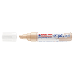 Akrilni marker E-5000 broad 5-10mm kosi vrh Edding oker
