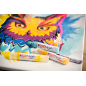 Akrilni marker E-5000 broad 5-10mm kosi vrh Edding oker