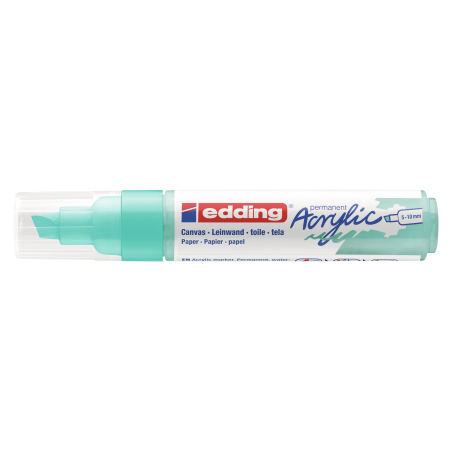 Akrilni marker E-5000 broad 5-10mm kosi vrh Edding tirkiz