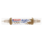 Akrilni marker E-5400 double-liner sa dva vrha Edding zlatna