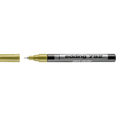 Paint marker E-792 0,8mm Edding zlatna