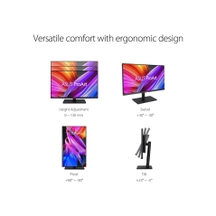 Monitor ASUS Proart PA328QV 31.5"/IPS/2560x1440/75Hz/5ms GtG/HDMI,DP,USB/pivot,visina/zvucnici/crna