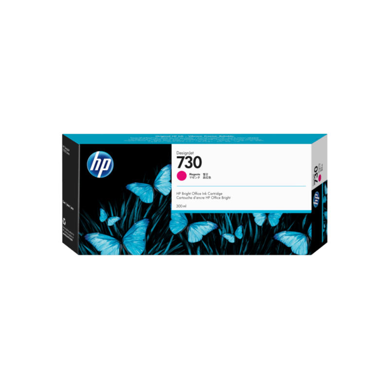 Kertridž HP 730 300ml/crvena