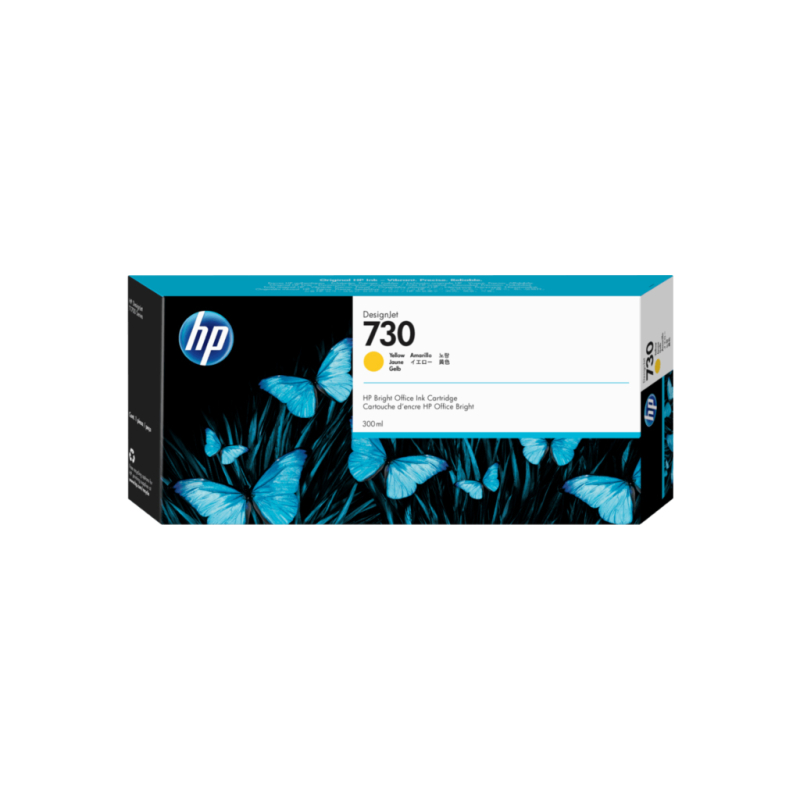 Kertridž HP 730 300ml/žuta