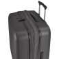 Kofer srednji PROŠIRIVI 45x65x27/30cm Brooklyn 70/77,8 l-3,4 kg Gabol metalik siva