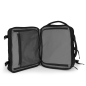 Ranac putni za low cost sa 3 odeljka 30x40x20/24 cm 24/28,8l - 1kg Canada Gabol crna