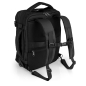 Ranac putni za low cost sa 3 odeljka 30x40x20/24 cm 24/28,8l - 1kg Canada Gabol crna