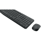 Logitech MK235 Wireless Desktop USB Gray US