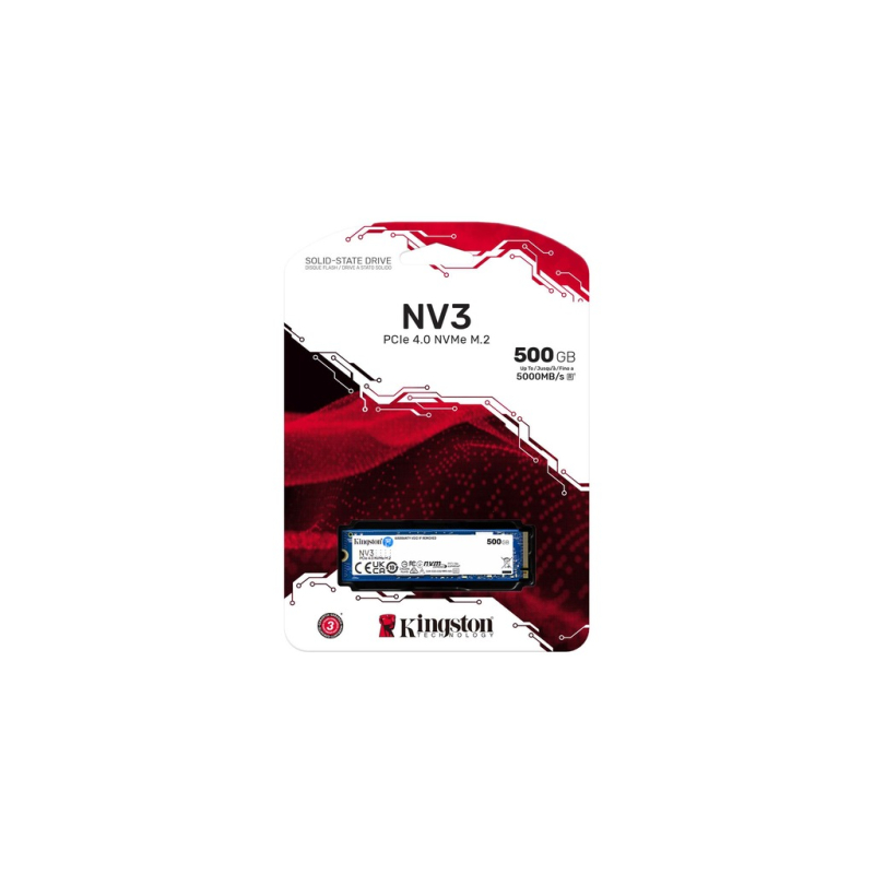 SSD KINGSTON 500GB/interni/M.2/NVMe/crna
