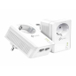 Powerline adapter TP-LINK TL-PA7017P KIT AV1000 Gigabit Pass-through Powerline Starter Kit