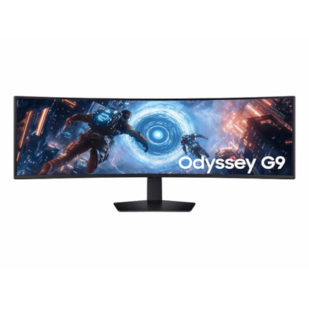 Monitor SAMSUNG LS49FG910EUXEN 49"/VA,zakrivljen,32:9/5120x1440/144Hz/1msGTG/HDMI,DP/freesync/crna