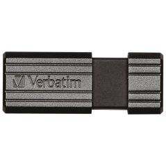 Memorija USB   4Gb PinStripe Verbatim 49061 crna blister