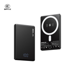 REMAX RPP-107 20W Metal Wireless Charging Power Bank with Digital Display