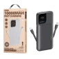 REMAX RPP-657 - 2.4A Cabled Fast Charging Power Bank 10000mAh(black)