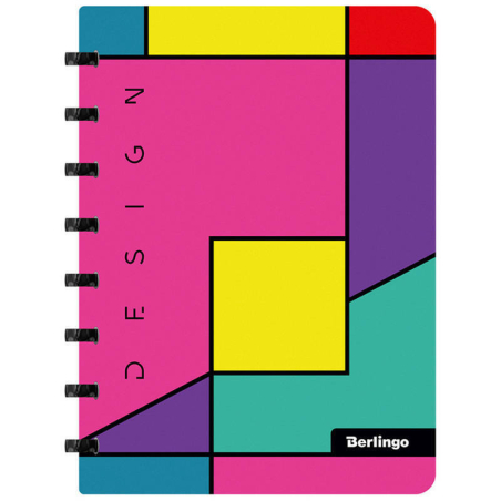 Sveska spirala dopunjiva A5 80 listova Color Block Berlingo