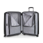 Kofer veliki 51x76x33/37 cm polikarbonat 114/128l-4,6 kg Radar Gabol crna