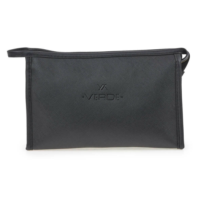 Neseser klasican 0244, 23.5×8×15 cm Verde crna