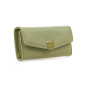 Novčanik ženski veci sa elegantnom kopcom 1432, 20×4×10 cm Verde zelena