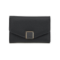Novčanik ženski manji sa elegantnom kopcom 1433, 15×3×10.5 cm Verde crna