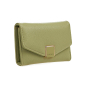 Novčanik ženski manji sa elegantnom kopcom 1433, 15×3×10.5 cm Verde zelena