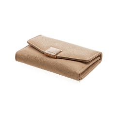 Novčanik ženski manji sa elegantnom kopcom 1433, 15×3×10.5 cm Verde krem