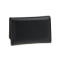 Novčanik ženski sa kopcom u obliku srca 1439, 15.5×3×10 cm Verde crna