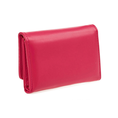 Novčanik ženski sa kopcom u obliku srca 1439, 15.5×3×10 cm Verde ciklama
