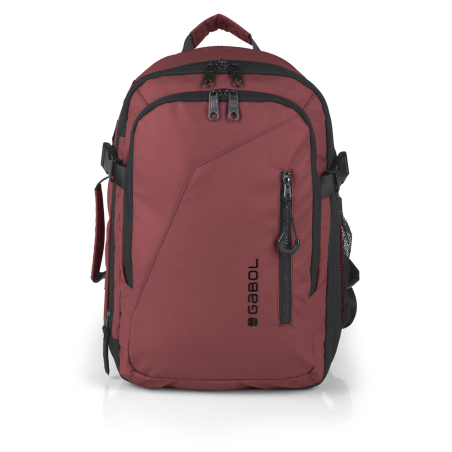 Ranac putni za low cost sa 2 odeljka 25x40x20/23 cm 20/23l - 0,62kg Canada Gabol bordo