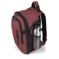 Ranac putni za low cost sa 2 odeljka 25x40x20/23 cm 20/23l - 0,62kg Canada Gabol bordo