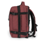 Ranac putni za low cost sa 3 odeljka 30x40x20/24 cm 24/28,8l - 1kg Canada Gabol bordo