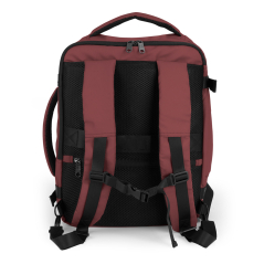 Ranac putni za low cost sa 3 odeljka 30x40x20/24 cm 24/28,8l - 1kg Canada Gabol bordo