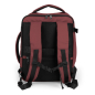 Ranac putni za low cost sa 3 odeljka 30x40x20/24 cm 24/28,8l - 1kg Canada Gabol bordo