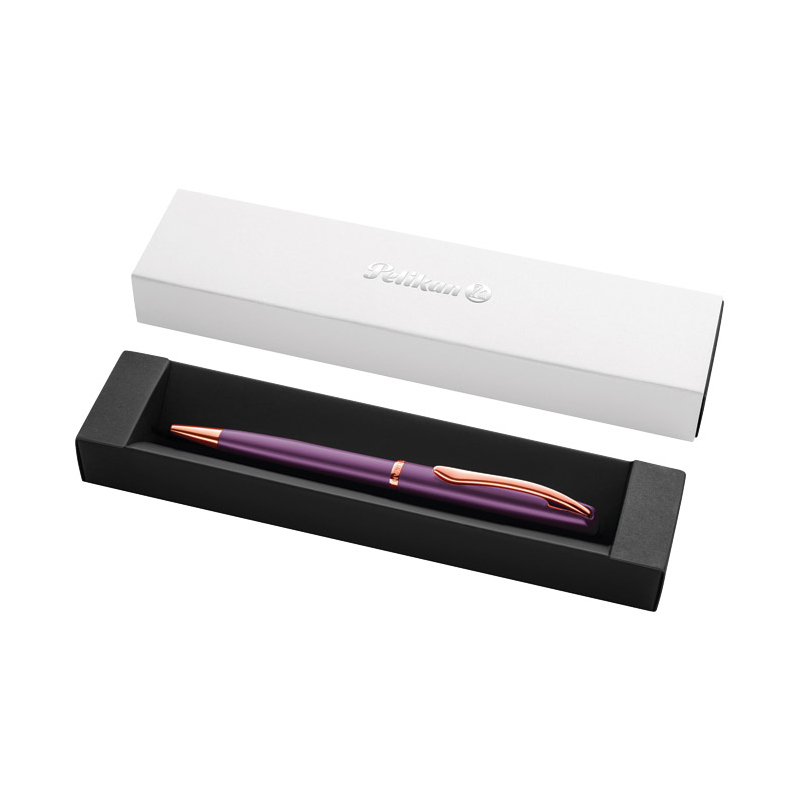 Olovka hemijska Jazz Noble Elegance K36+poklon kutija G24 uloĹľak plavi Pelikan 826686 ljubiÄŤasta