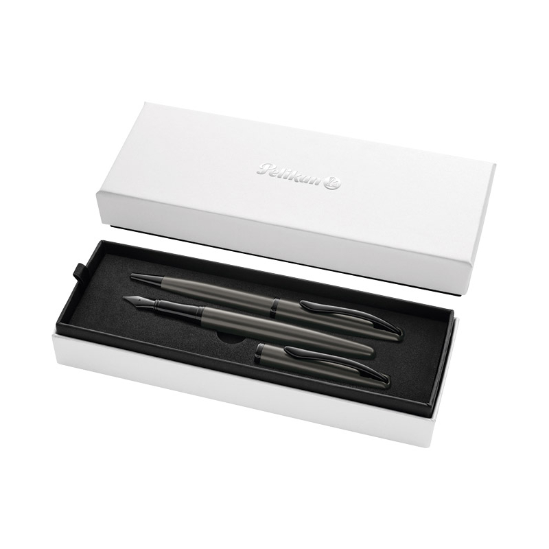 Set nalivpero+olovka hemijska Jazz Noble Elegance+poklon kutija G25 Pelikan 826761 sivi