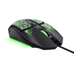 Miš TRUST GXT113 FELOX LED GAMING/crna