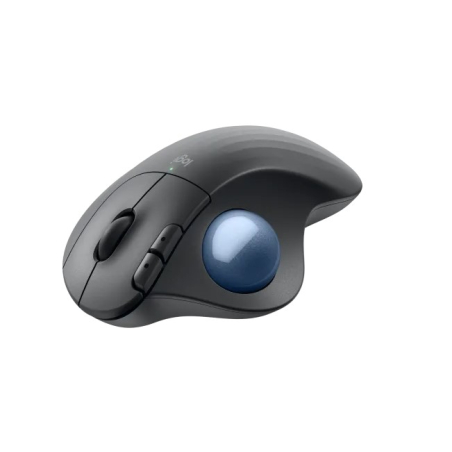 Logitech Ergo M575s Wireless Trackball Mouse, Graphite Blue Ball