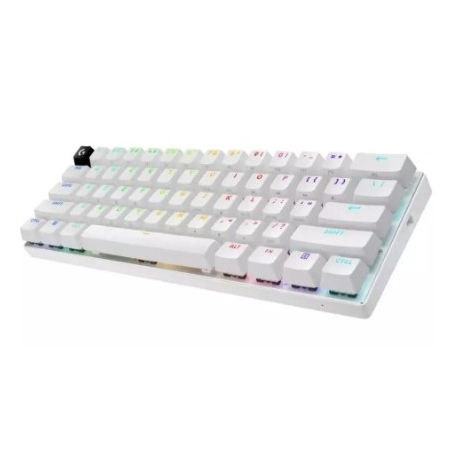 Logitech G PRO X 60 Lightspeed Gaming Keyboard (Tactile) US, White