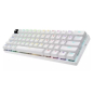 Logitech G PRO X 60 Lightspeed Gaming Keyboard (Tactile) US, White