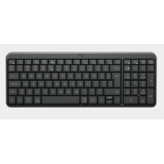 Logitech K250 Wireless Keyboard Graphite US, New