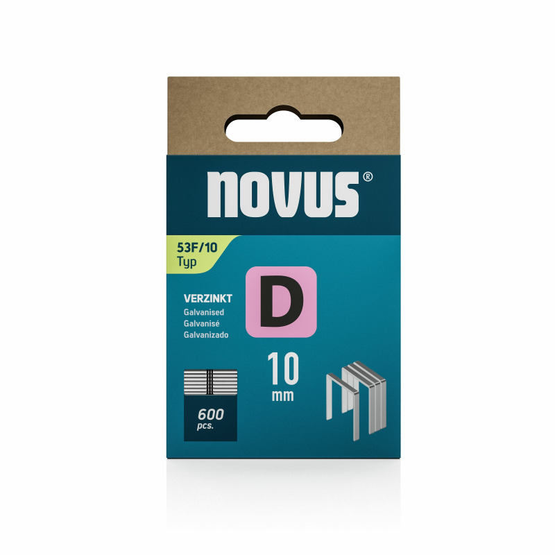 Klamerice Novus 53/10 tip D, 1/600 Novus