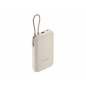 Prenosivi Punjac XIAOMI Power Bank 10000mAh/integrisan kabl/bež