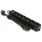 SPG6-B-15 PRODUZNI KABL SA ZASTITOM 6 UTICNICA 4,5 METRA(3x1.0mm) CRNI